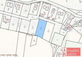 Stavebn� pozemek Slav�e, 1269 m2